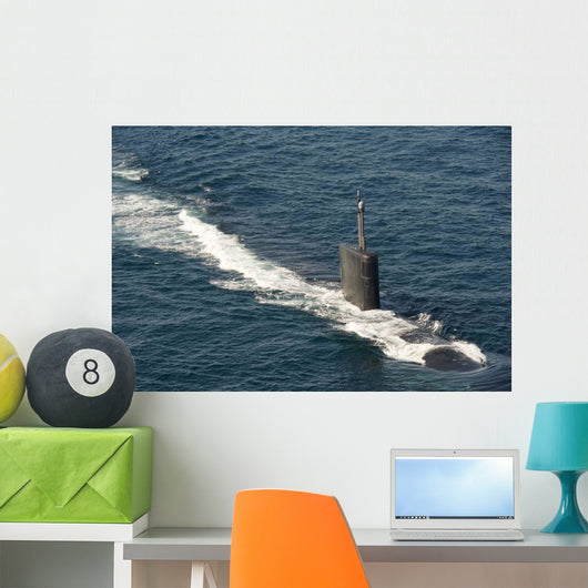 Los Angeles-class Attack Submarine Wall Decal Design 1