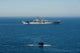 Uss Hampton Transits alongside Wall Decal