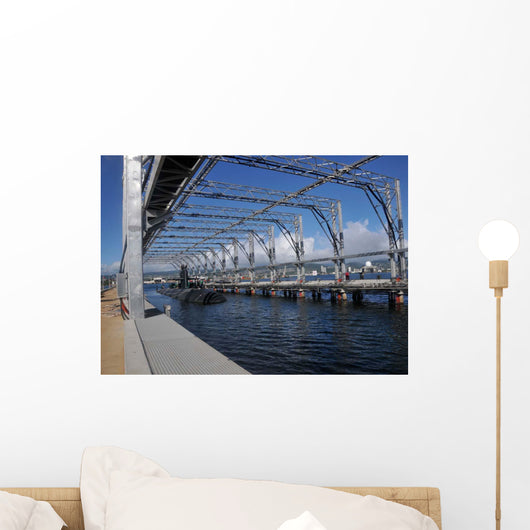Uss Olympia Moored Submarine Wall Decal