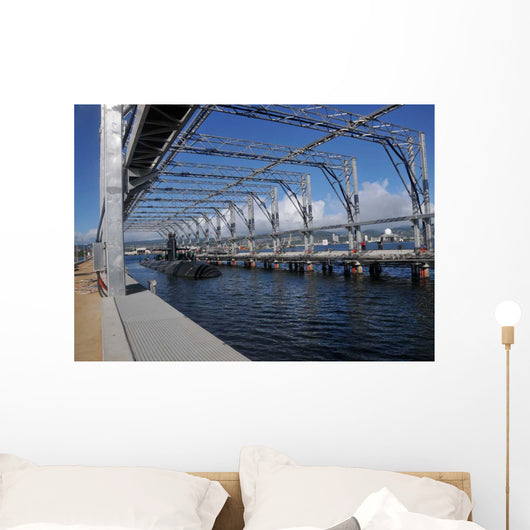 Uss Olympia Moored Submarine Wall Decal