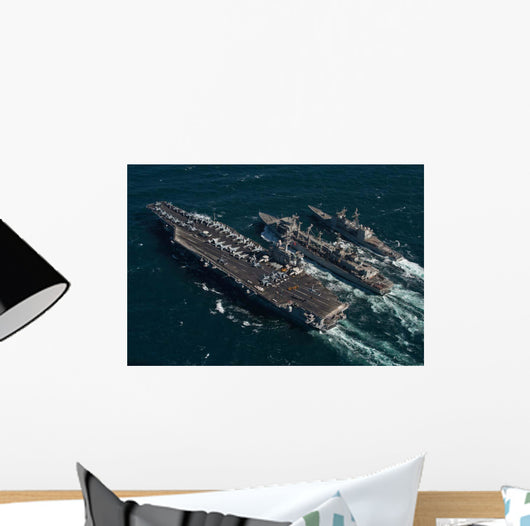 Underway Replenishment Sea with Wall Decal Design 7