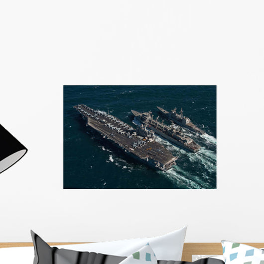 Underway Replenishment Sea with Wall Decal Design 7