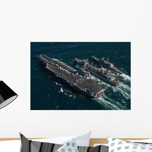 Underway Replenishment Sea with Wall Decal Design 7