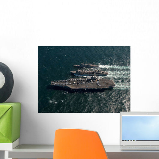 Underway Replenishment Sea with Wall Decal Design 6