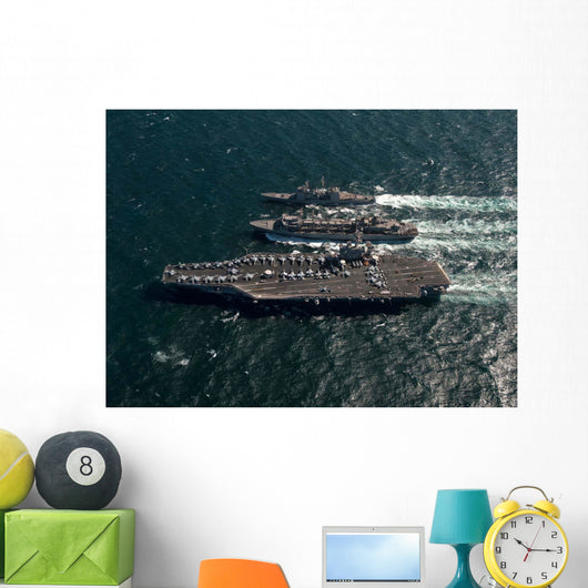 Underway Replenishment Sea with Wall Decal Design 6