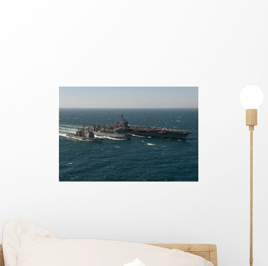 Underway Replenishment Sea with Wall Decal Design 4
