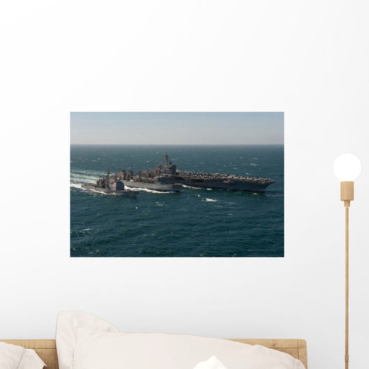 Underway Replenishment Sea with Wall Decal Design 4