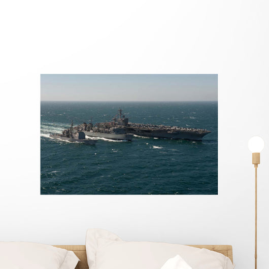 Underway Replenishment Sea with Wall Decal Design 4