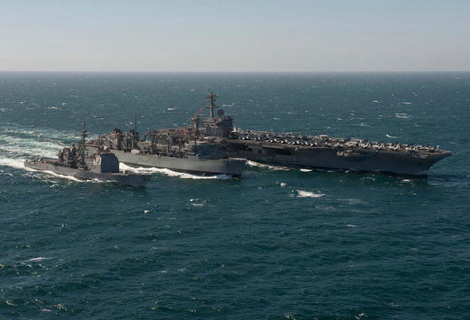 Underway Replenishment Sea with Wall Decal Design 4