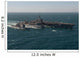 Underway Replenishment Sea with Wall Decal Design 4