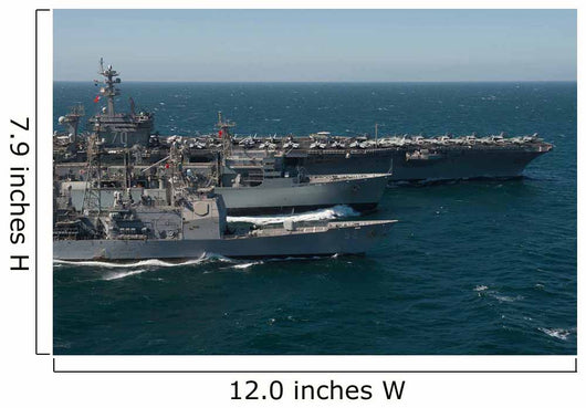 Underway Replenishment Sea with Wall Decal Design 2