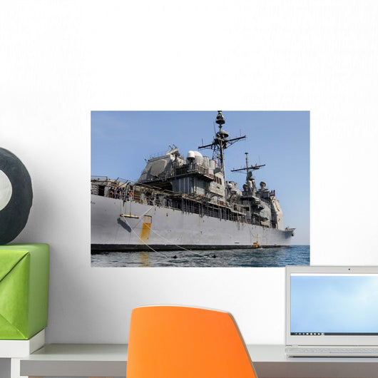 Guided Missile Cruiser Uss Wall Decal