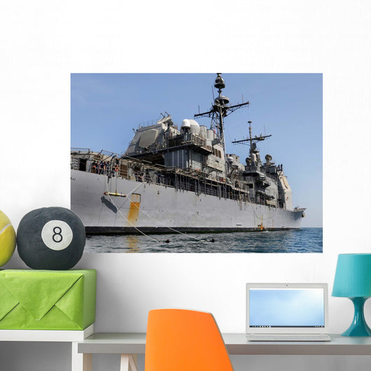 Guided Missile Cruiser Uss Wall Decal