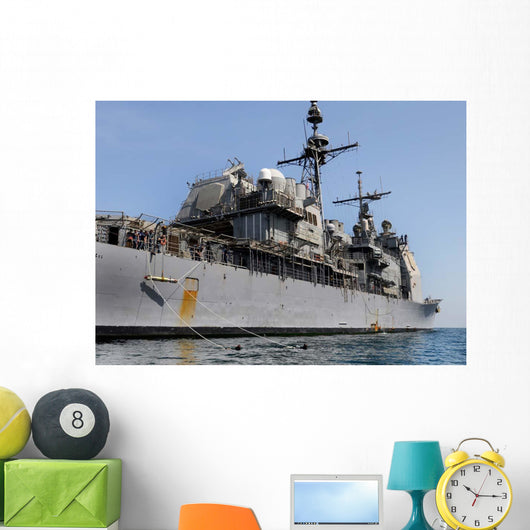 Guided Missile Cruiser Uss Wall Decal