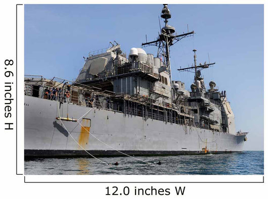 Guided Missile Cruiser Uss Wall Decal