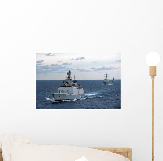 Indian Navy Frigate Ins Wall Decal