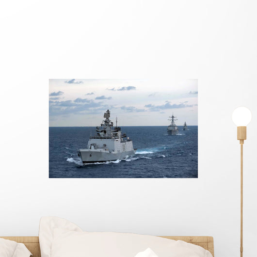 Indian Navy Frigate Ins Wall Decal