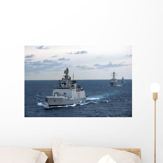 Indian Navy Frigate Ins Wall Decal