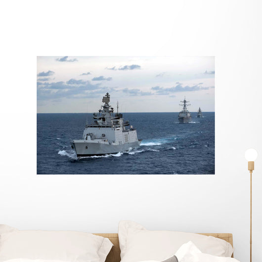 Indian Navy Frigate Ins Wall Decal