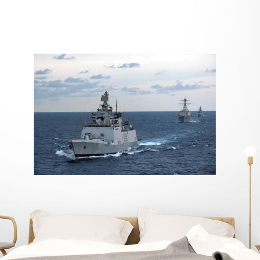 Indian Navy Frigate Ins Wall Decal