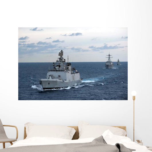 Indian Navy Frigate Ins Wall Decal