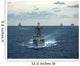 Indian Navy Corvette Ship Wall Decal