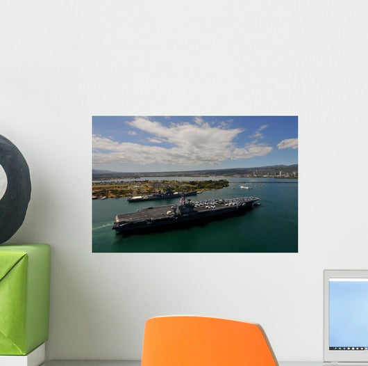 Uss Carl Vinson Passes Wall Decal
