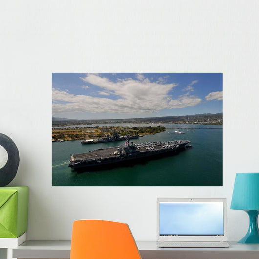 Uss Carl Vinson Passes Wall Decal