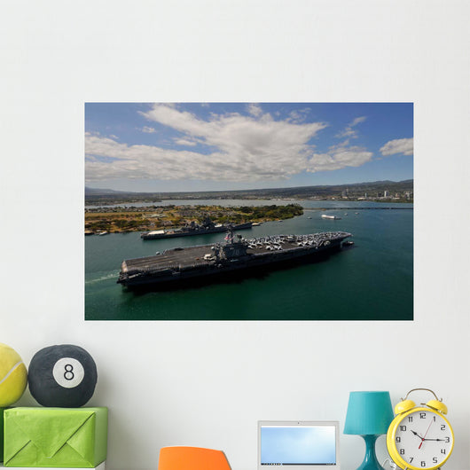Uss Carl Vinson Passes Wall Decal