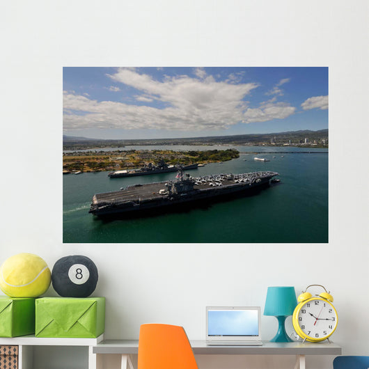Uss Carl Vinson Passes Wall Decal