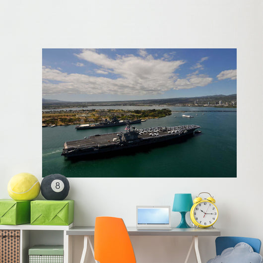 Uss Carl Vinson Passes Wall Decal