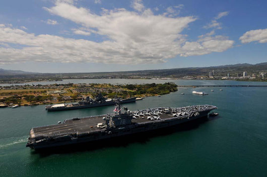Uss Carl Vinson Passes Wall Decal