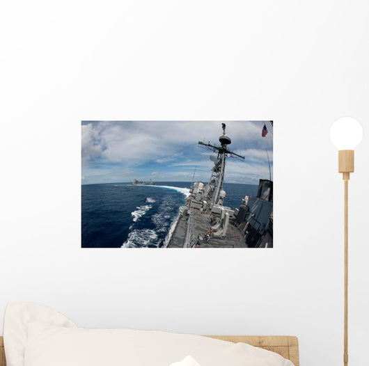 Uss Cowpens Makes High Wall Decal
