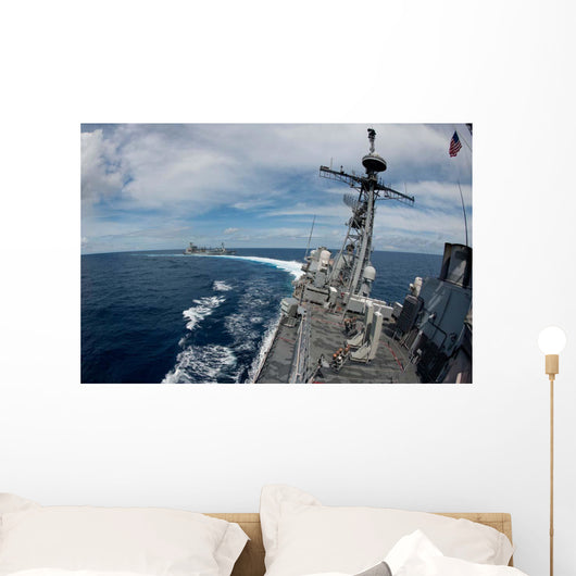 Uss Cowpens Makes High Wall Decal