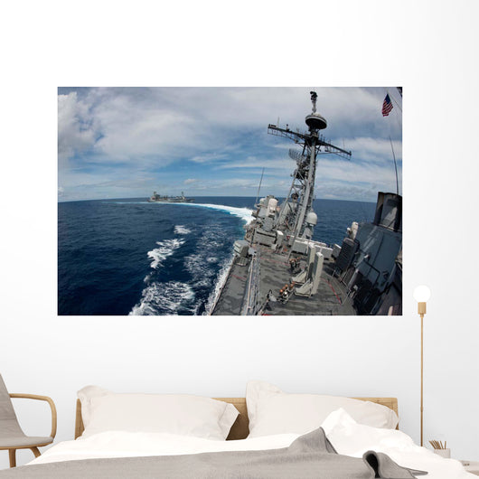 Uss Cowpens Makes High Wall Decal