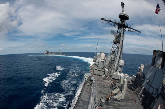 Uss Cowpens Makes High Wall Decal