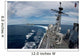 Uss Cowpens Makes High Wall Decal