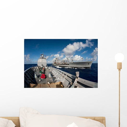 Uss Cowpens Transits alongside Wall Decal