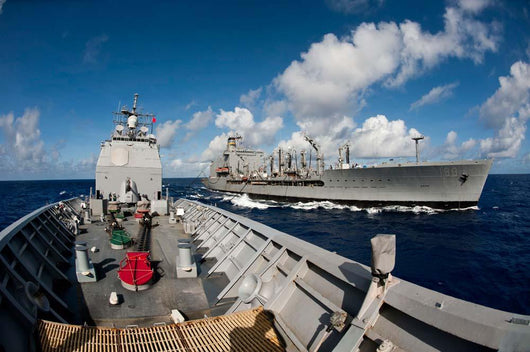 Uss Cowpens Transits alongside Wall Decal