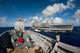 Uss Cowpens Transits alongside Wall Decal