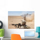 Us Marines Fire Several Wall Decal