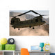 Ch-47 Chinook Helicopter Kicks Wall Decal