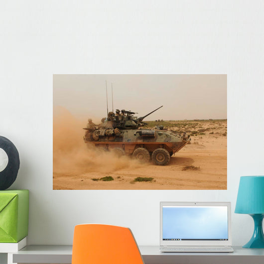 Marine Corps Light Armored Wall Decal