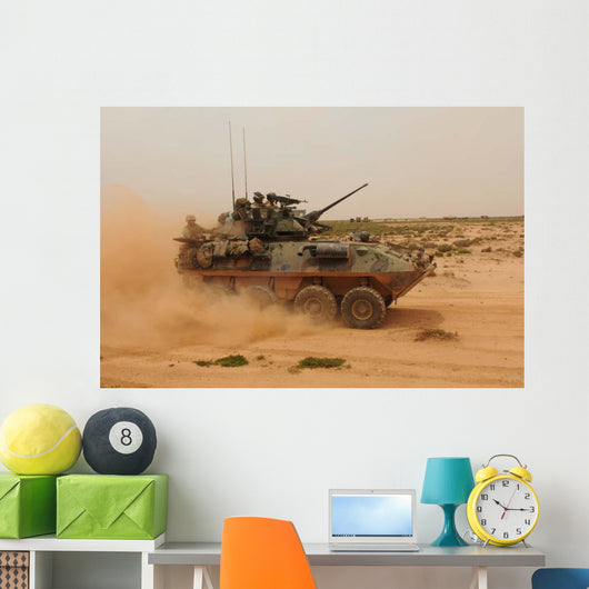 Marine Corps Light Armored Wall Decal
