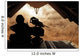 Marine Waits for Dust Wall Decal