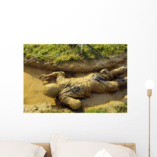 Us Navy Midshipman Crawls Wall Decal