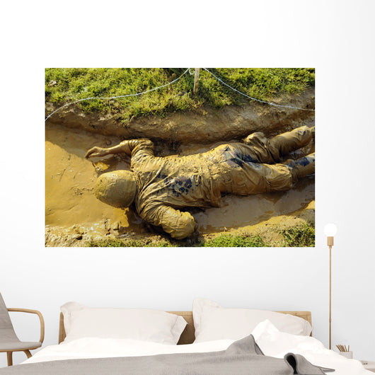 Us Navy Midshipman Crawls Wall Decal