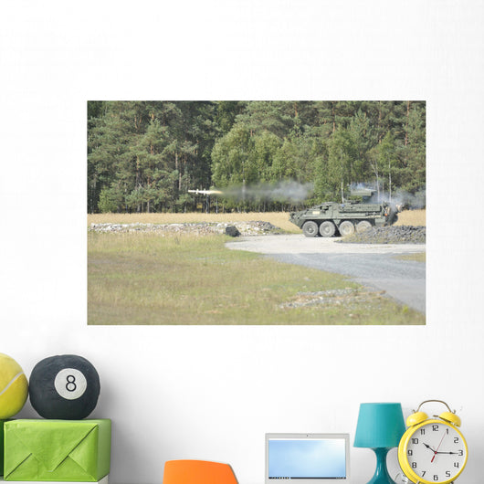 Soldiers Fire Tow Missile Wall Decal