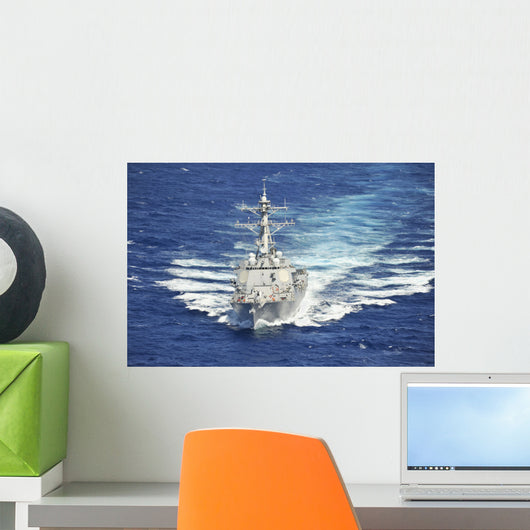 Guided-missile Destroyer Uss Chung-hoon Wall Decal Design 2
