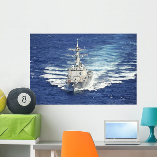 Guided-missile Destroyer Uss Chung-hoon Wall Decal Design 2